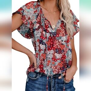 Nwt Womens Boho Top Size Medium